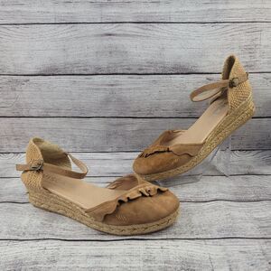 Viscata Espadrilles Tan Size EU 40 US 9 Suede